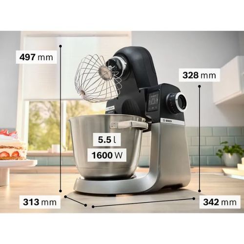 מיקסר מקצועי 1600 וואט Bosch MUMS6ZS00 שחור