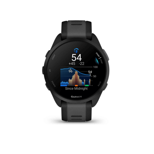 שעון ספורט Garmin Forerunner 165 Music 43mm, שנתיים אחריות יבואן רשמי