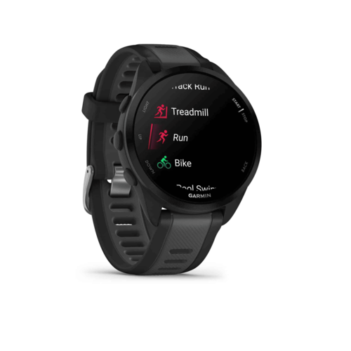 שעון ספורט Garmin Forerunner 165 Music 43mm, שנתיים אחריות יבואן רשמי