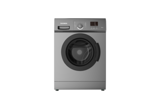 מכונת כביסה פתח חזית 6 ק"ג TELEFUNKEN TWM600A7-DS כסוף