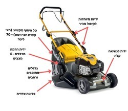 מכסחת דשא נסיעה 