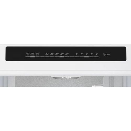 מקרר מקפיא תחתון 363 ליטר Bosch KGN39LBCF זכוכית שחורה | פולין