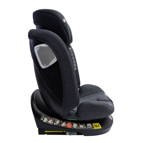 כיסא בטיחות בתקן I-SIZE G412 מסתובב 360º מבית  BabySafe (אפור)