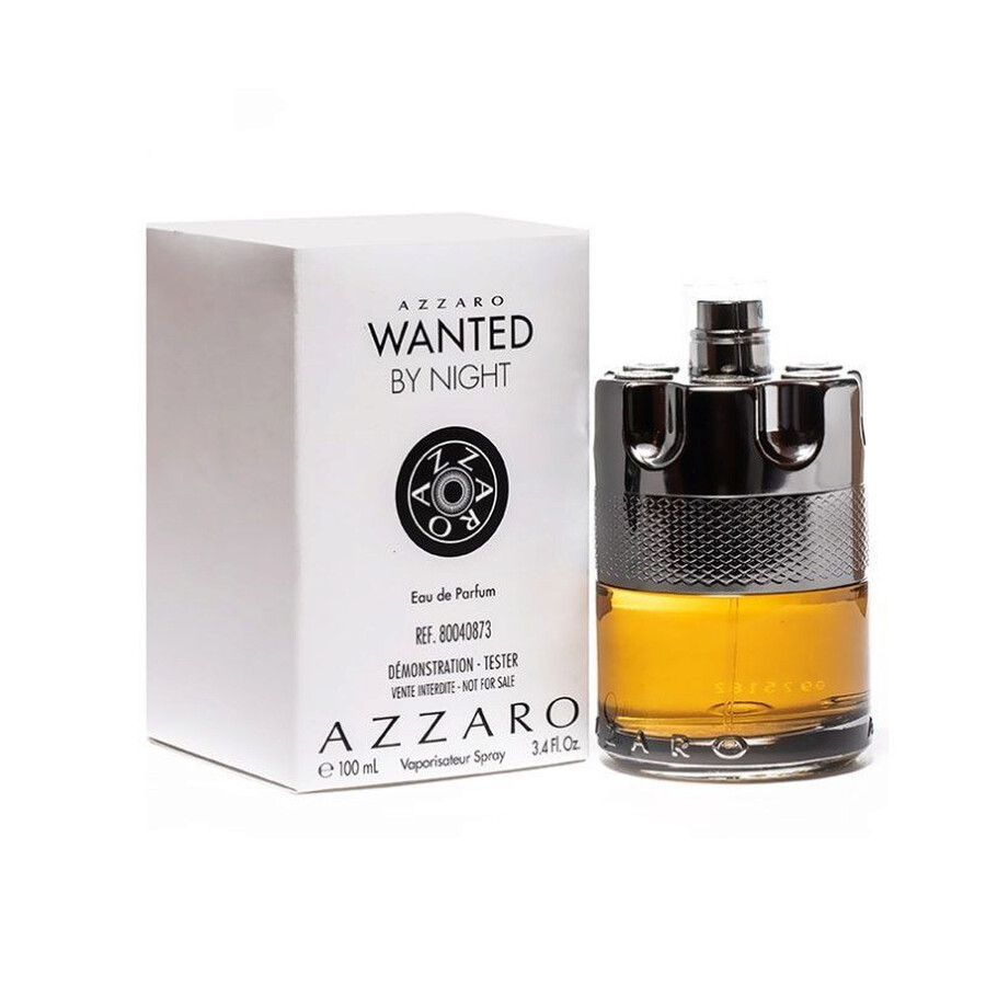בושם לגבר אזארו טסטר AZZARO BY NIGHT WANTED 100 ML E.D.P TESTER