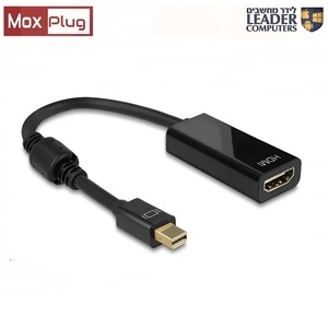 ממיר מתאם ממיני דיספלי פורט ל-HDMI נקבה