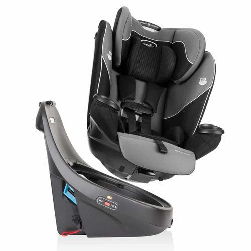 כיסא בטיחות מסתובב משולב בוסטר-Revolve 360- צבע אפור