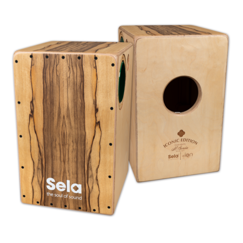 Sela Iconic Cajon - Limba קחון משולב פרקשן שיתוף פעולה של SELA ו ION 