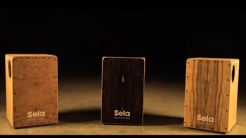 Sela Iconic Cajon - Limba קחון משולב פרקשן שיתוף פעולה של SELA ו ION 