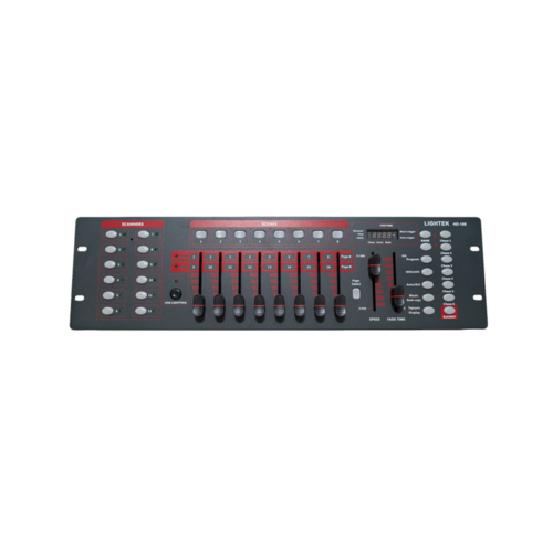 בקר DMX, 192 ערוצים 8 סליידים LIGHTEK HD-106