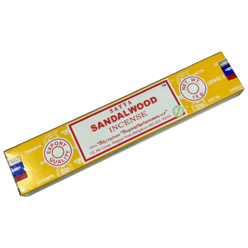 קטורת סנדלווד סאטיה 15 גרם - Satya Sandalwood Incense