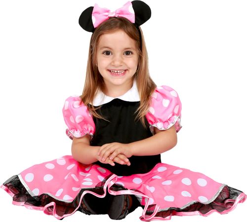 תחפושת עכברונת ורודה לפעוטות במידה 12-18M