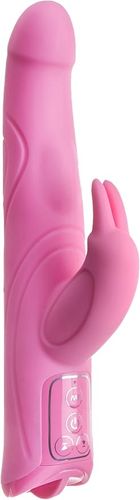 ויברטור סיליקון 3 מנועים ג'ק הארנב California Exotics - Jack Rabbit Platimum