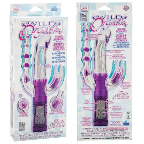 ויברטור 3 מנועי רטט California Exotics - Wild Orgasm