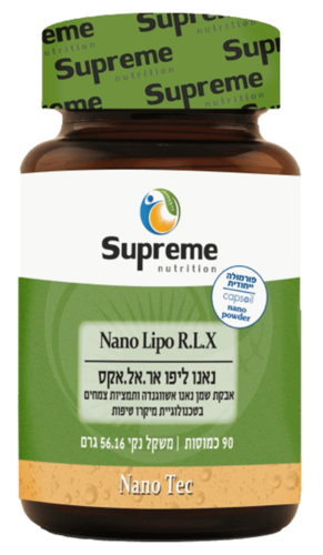 נאנו ליפו אר.אל.אקס סופרים נוטרישיין 70 כמוסות - Supreme Nutrition Nano Lipo R.L.X