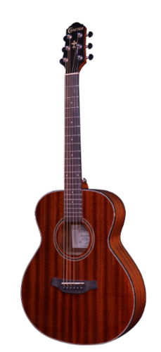 גיטרה אקוסטית HM-250 MH/BR בצבע חום SILVER SERIES + תיק מרופד מבית CRAFTER