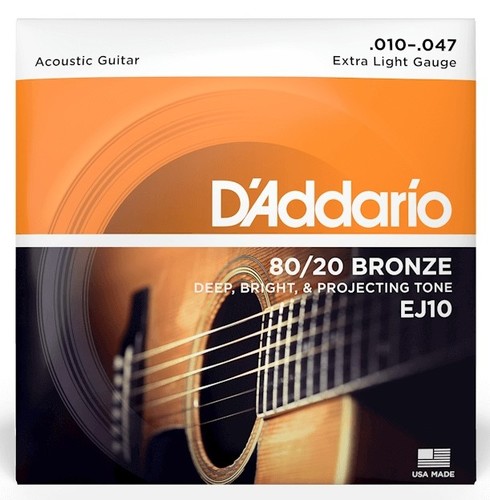זוית נוספת D'Addario 10-47 Extra Light