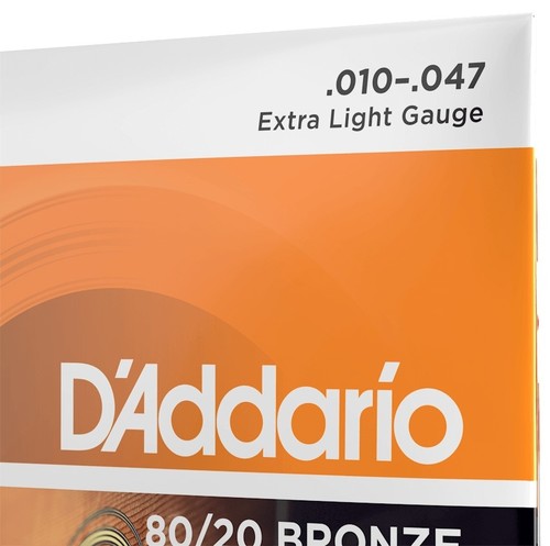 זוית נוספת D'Addario 10-47 Extra Light