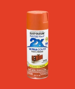 ספריי  X2 צבע FIRE ORANGE SATIN