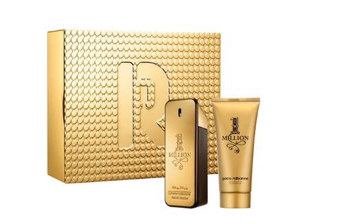 בושם לגבר סט א.ד.ט + ג'ל רחצה לגבר   Rabanne One Million Set for Men EDT100ml