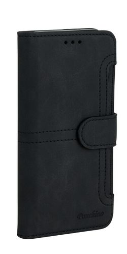 נרתיק ספר Pouchino TASCA for Samsung S25 plus שחור