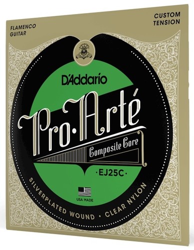 EJ25C Flamenco Tension מבית D'Addario