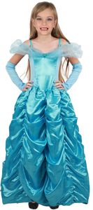 תחפושת נסיכה תכלת לילדים מידה 10Y