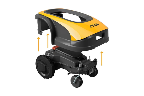 רובוט לכיסוח דשא נטען G1200 סטיגה מק