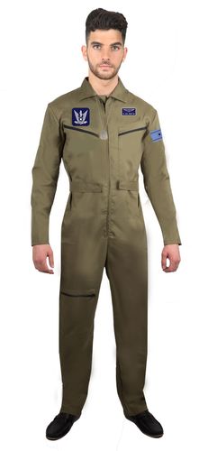 תחפושת טייס קרב לנוער ומבוגרים מידה M