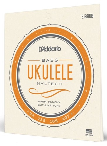 D'Addario EJ88UB Bass Ukulele Set