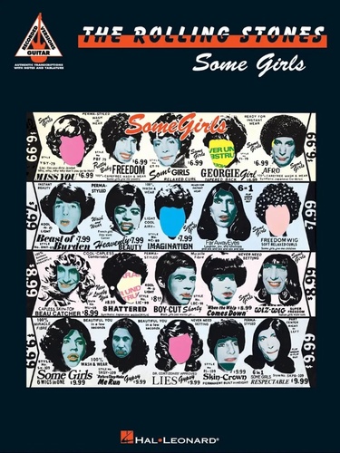 ספר התווים של THE ROLLING STONES - some girls