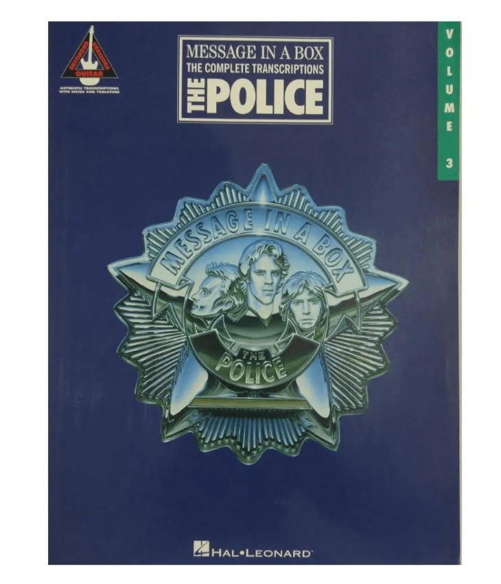 THE POLICE - MESSAGE IN A  BOX VOLUME 3- ספר התווים