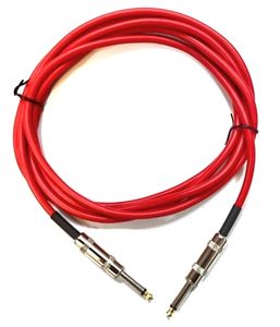 כבל 3מ' PL-PL בצבע אדום לגיטרה Moratti JL-011-RED