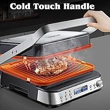 טוסטר גריל SMART MULTI CONTACT 6-IN-1 PRO GRILL fire 10Pro