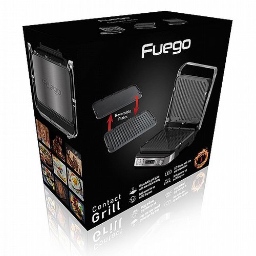 טוסטר גריל SMART MULTI CONTACT 6-IN-1 PRO GRILL fire 10Pro