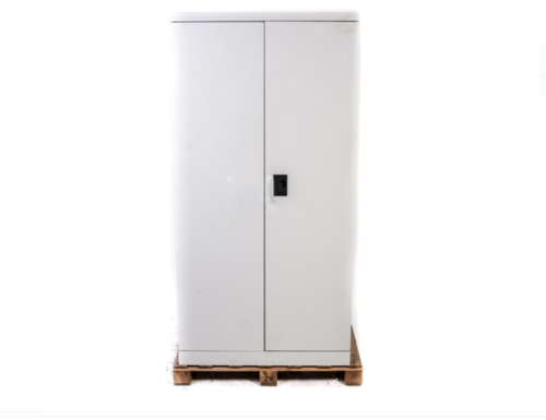 ארון כלים 2 דלתות +2 מגירות פנימיות אפור 1800X450X900 מ