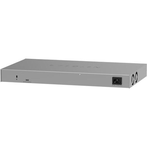 GS728TP — 28-Port Gigabit Ethernet Smart Switch with 4 SFP Ports (16 PoE, 8 PoE+) (192W)