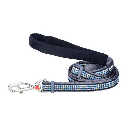 רד דינגו RedDingo לכלב רצועה סמול בצבע אפור עם פטרן משובץ S
