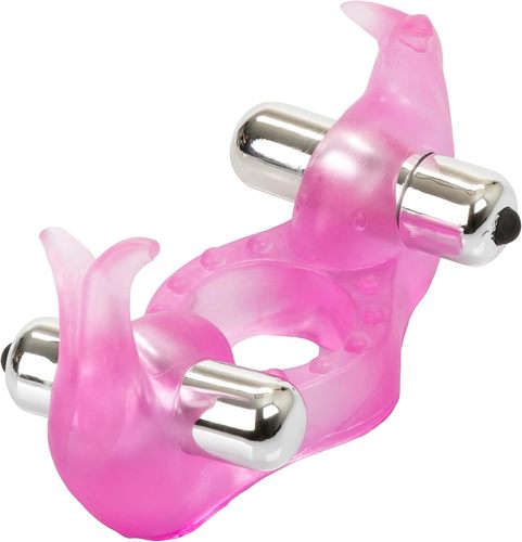 טבעת רטט כפולה המפיקה אורגזמה משולשת | Calex Triple Orgasm