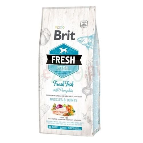 בריט פרש Brit Fresh בוגר גזע גדול עוף דגים ודלעת 12 ק&quot;ג