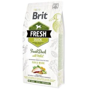 בריט פרש Brit Fresh כלב פעיל בוגר ברווז ודוחן 12 ק"ג