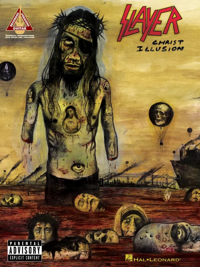 SLAYER Christ Illision ספר התווים
