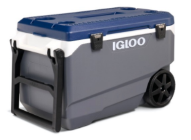 צידנית קשיחה מתגלגלת 85 ליטר LATITUDE MAXCOLD ROLLER מבית IGLOO