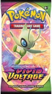 קלפי פוקימון חבילת בוסטר ויויד וולטז sword&shield vivid voltage booster pack