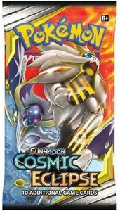 קלפי פוקימון חבילת בוסטר קוסמיק אקליפס Pokémon TCG sun&moon cosmic eclipse Booster pack