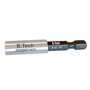 מוביל ביט INOX מגנטי 50 מ"מ S2  N45 B.Tech מנירוסטה