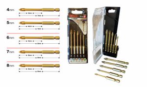 סט מקדחי אימפקט 2X 4T המקורי  5יח