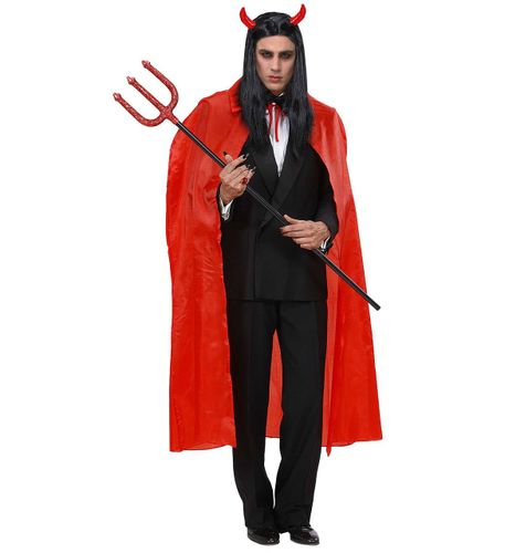 גלימה עם צווארון לתחפושת ערפד או קוסם 120 ס