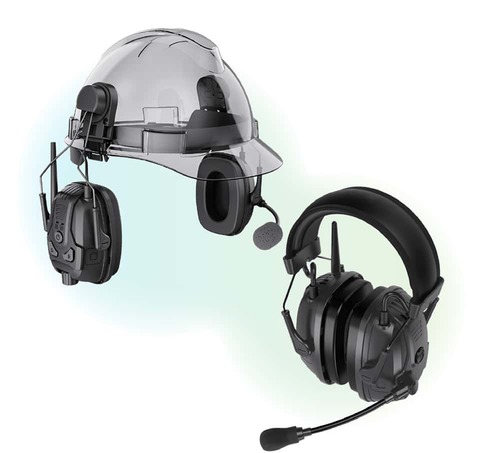 COMM-PRO Headset אוזניות לצוותי עבודה בסביבה רועשת