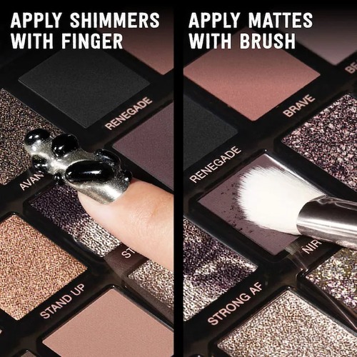 פלט צלליות החדשה הודא Pretty Grunge Eyeshadow Palette