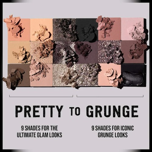 פלט צלליות החדשה הודא Pretty Grunge Eyeshadow Palette